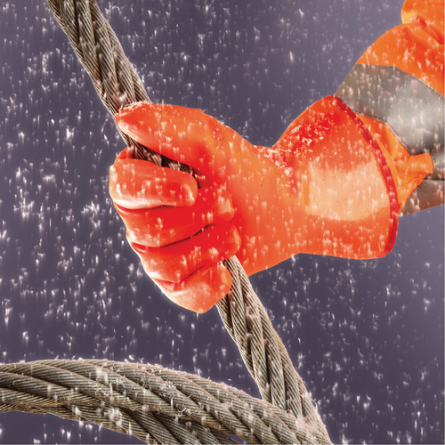 Gants Polar Grip 23-700, 9/Grand, R&ecirc;vetement PVC, Enveloppe en Nylon M & M Nord Ouest Inc