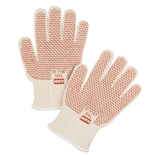Grip-N&reg; Hot Mill Gloves, Nitrile, 10/X-Large, Protects Up To 400° F (204° C) M & M Nord Ouest Inc