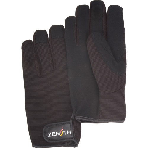 Gants pour m&eacute;canicien ZM100, Paume Synth&eacute;tique, Taille T-Grand M & M Nord Ouest Inc