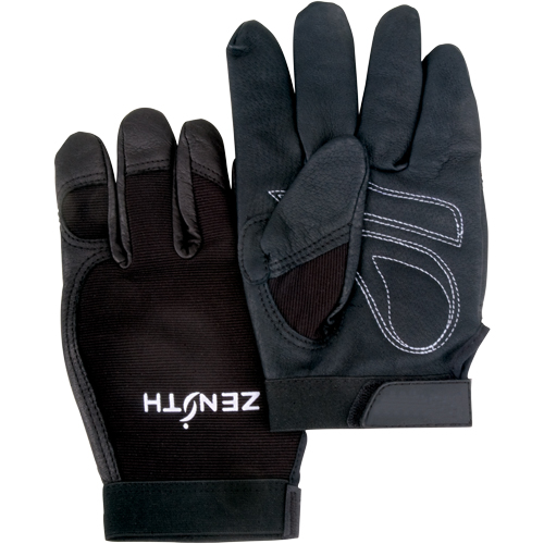 ZM300 Mechanic's Gloves, Grain Cowhide Palm, Size Medium M & M Nord Ouest Inc