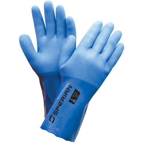 Gants &agrave; triple enduit, Taille T-Grand/10, 12" lo, PVC, Doublure en Ouat&eacute;e,  M & M Nord Ouest Inc