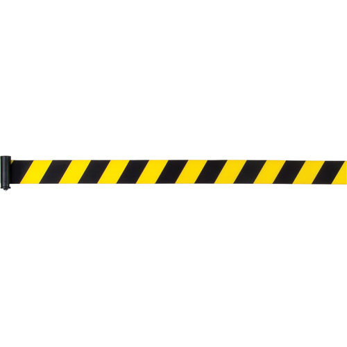 Cartouches de ruban pour assembler vos propre barri&egrave;res de contr&ocirc;le des foules, 7', Ruban Jaune M & M Nord Ouest Inc