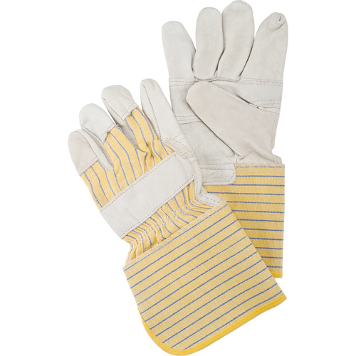 Patch Palm Fitters Gloves, Large, Grain Cowhide Palm, Cotton Inner Lining M & M Nord Ouest Inc