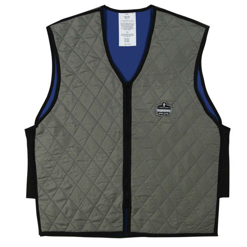 Chill-Its&reg; 6665 Wet Evaporative Cooling Vests, Medium, Grey M & M Nord Ouest Inc