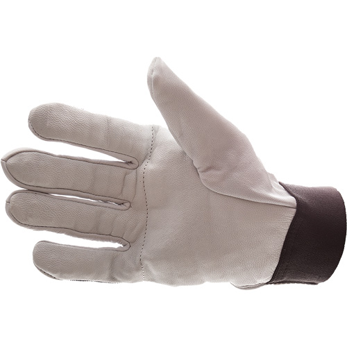 Gants antivibrations Air Glove, Taille Moyen, Paume Cuir perl&eacute; M & M Nord Ouest Inc