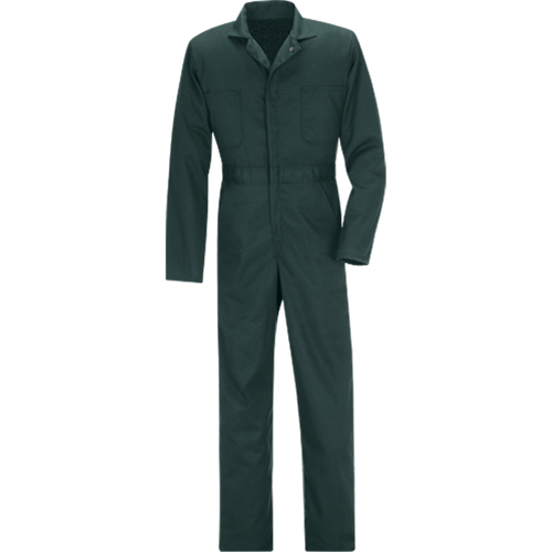 Coveralls, Men's, Green, Size 36 M & M Nord Ouest Inc