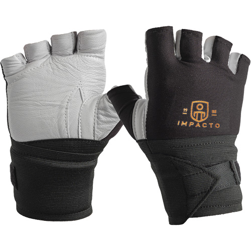 Gants antivibrations - gauche, Taille Petit, Paume Cuir fleur M & M Nord Ouest Inc