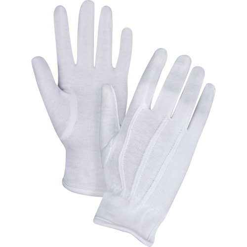 Gants pour serveur/parade, Coton, Poignet &agrave; ourlet, Petit M & M Nord Ouest Inc