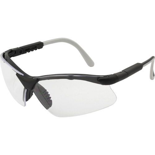 Lunettes de s&eacute;curit&eacute; s&eacute;rie Z1600, Lentille Transparent, Anti-&eacute;gratignures, R&eacute;pond ou surpasse la norme CSA Z94.3 M & M Nord Ouest Inc