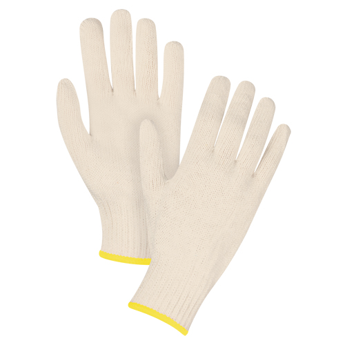 Gants en tricot d'usage standard, Poly/coton, Calibre 7, 2T-Grand M & M Nord Ouest Inc