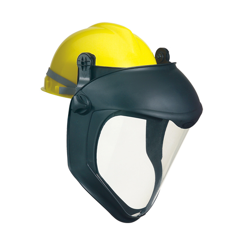 Uvex&reg; Bionic Faceshield with Hardhat Adapter, Polycarbonate M & M Nord Ouest Inc