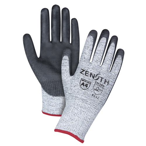 Seamless Stretch Cut-Resistant Gloves, Size Small/7, 13 Gauge, Polyurethane Coated, HPPE Shell, ANSI/ISEA 105 Level 4/EN 388 Level 5 M & M Nord Ouest Inc