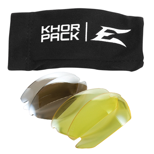 Lentilles de rechange pour les lunettes de s&eacute;curit&eacute; Khor, Antibu&eacute;e/anti-&eacute;gratignures, Transparent, Khor M & M Nord Ouest Inc