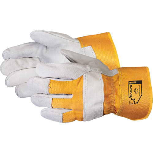 Gants dajusteur pour lhiver Endura, Taille unique, Paume en Cuir de vache refendu, Doublure en Molleton de mousse M & M Nord Ouest Inc