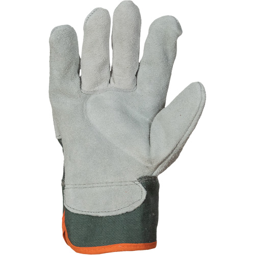 Gants d'ajusteur Endura, Grand, Paume en Cuir refendu, Doublure en Coton M & M Nord Ouest Inc