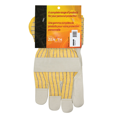 Gants d'ajusteur doubl&eacute;s pour l'hiver &agrave; chaleur sup&eacute;rieure, Grand, Paume en Cuir fleur de vache, Doublure en Thinsulate M & M Nord Ouest Inc