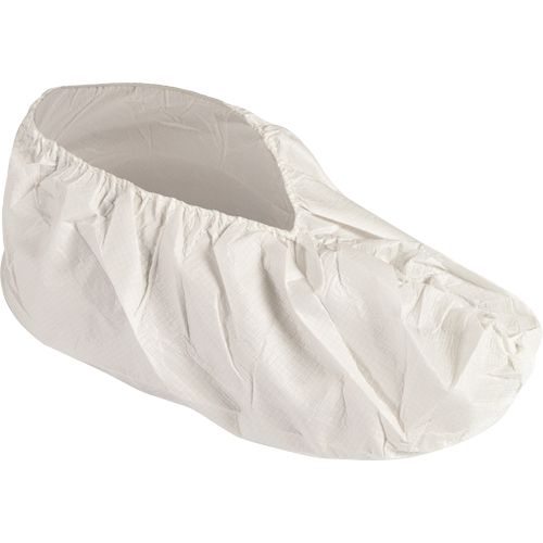 KleenGuard A40 Shoe Covers, X-Large, Vinyl, White M & M Nord Ouest Inc
