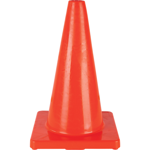Coloured Traffic Cone, 18", Orange M & M Nord Ouest Inc