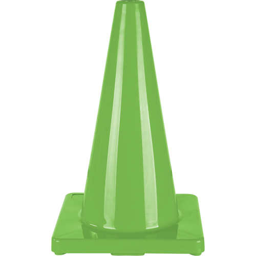 Coloured Traffic Cone, 18", Green M & M Nord Ouest Inc