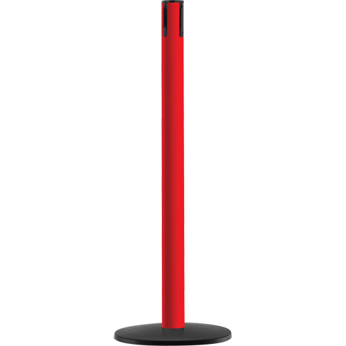 Advance TensaBarrier&reg; - Receiver Post, 36" High, Red M & M Nord Ouest Inc