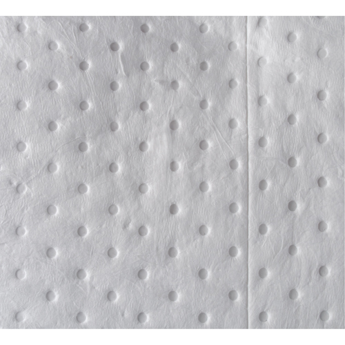 Premium Bonded Sorbent Pads, Oil Only, 15" x 17", 8 gal. Absorbancy M & M Nord Ouest Inc