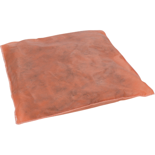 Sorbent Pillow, Hazmat, 18" L x 18" W, 45 gal. Absorbency/Pkg. M & M Nord Ouest Inc