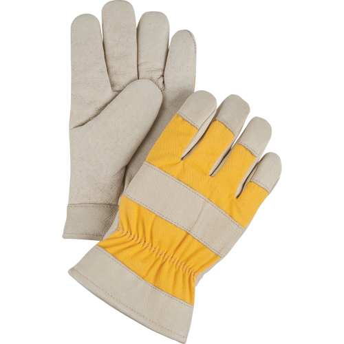 Premium Winter-Lined Work Gloves, 2X-Large, Grain Pigskin Palm, Foam Fleece Inner Lining M & M Nord Ouest Inc