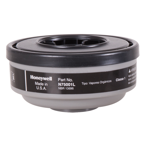 Cartouches pour respirateur s&eacute;rie N de North, Cartouche gaz/vapeur, Vapeur organique M & M Nord Ouest Inc