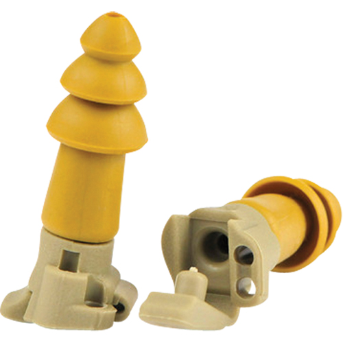 Bouchons d'oreilles BattlePlugs Impulse, Sans cordon, Paire - Boîtier en plastique, 24 dB NRR, Petit M & M Nord Ouest Inc