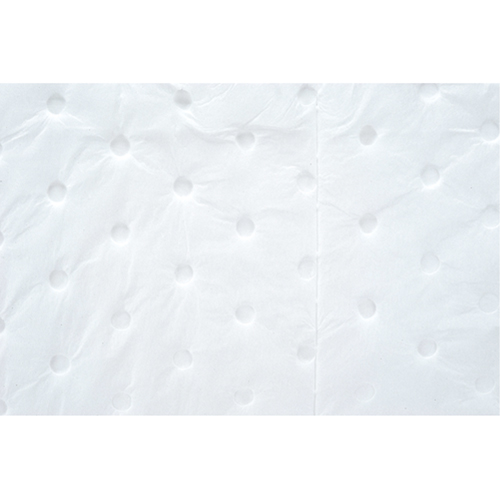 Industrial-Grade Fine Fibre Sorbent Rolls, Heavyweight, 150' L x 30" W, 70 gal. Absorbancy M & M Nord Ouest Inc