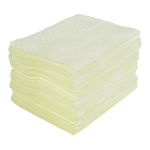 Premium Laminated (SMS) Sorbent Pads, Hazmat, 15" x 17", 30 gal. Absorbancy M & M Nord Ouest Inc
