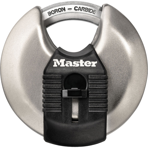 Cadenas prot&eacute;g&eacute; Magnum, Argent, Cl&eacute;s diff&eacute;rentes, Acier tremp&eacute;, Largeur de 2-3/4" M & M Nord Ouest Inc