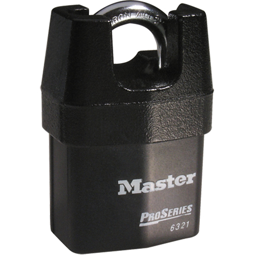 Cadenas prot&eacute;g&eacute; ProSeries, Noir, Cl&eacute;s diff&eacute;rentes, Acier lamin&eacute;, Largeur de 2-3/8" M & M Nord Ouest Inc