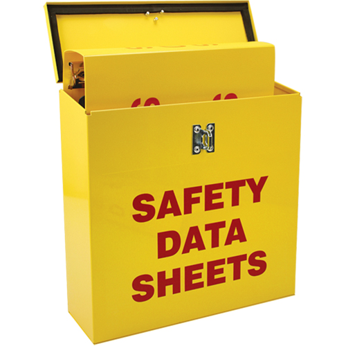 Safety Documents Job-Site Box, English, Binders Included M & M Nord Ouest Inc