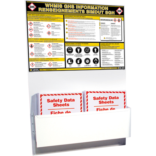 GHS Information Stations, English & French, Binders Included M & M Nord Ouest Inc