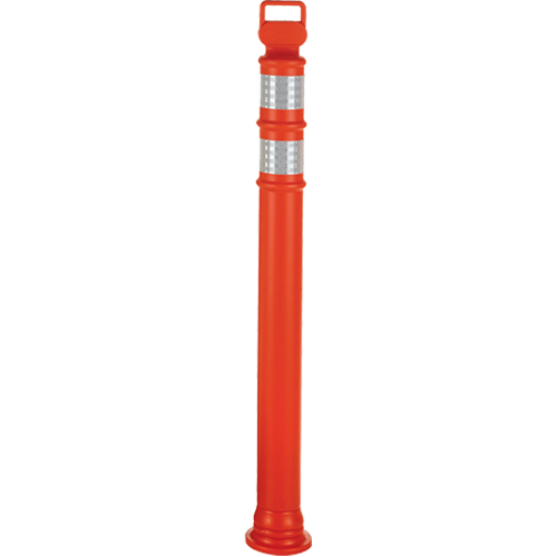 Poteaux d&eacute;lin&eacute;ateurs Ez-Grab, 42" h, Orange M & M Nord Ouest Inc
