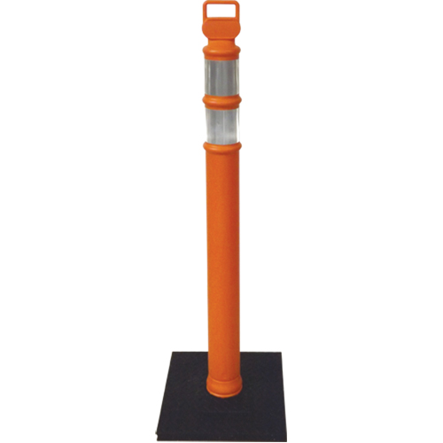 Poteaux d&eacute;lin&eacute;ateurs Ez-Grab, 42" h, Orange M & M Nord Ouest Inc