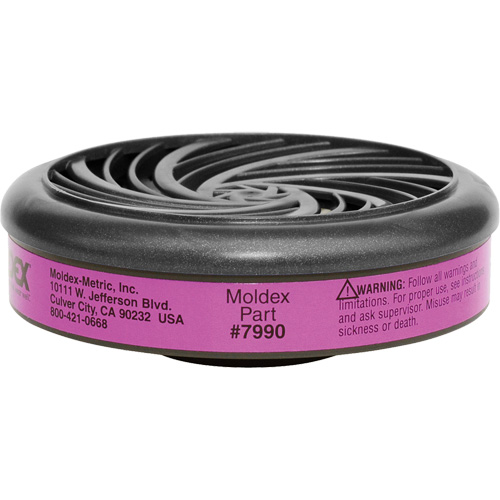 Cartouche filtre contre les particules P100 7990, Cartouche gaz/vapeur/Filtre contre les particules, Filtre P100 M & M Nord Ouest Inc