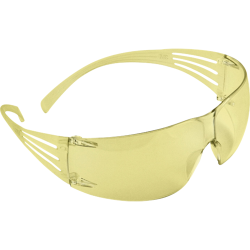 Lunettes de s&eacute;curit&eacute; SecureFit s&eacute;rie 200, Lentille Ambr&eacute;e, Antibu&eacute;e, ANSI Z87+/R&eacute;pond ou surpasse la norme CSA Z94.3 M & M Nord Ouest Inc