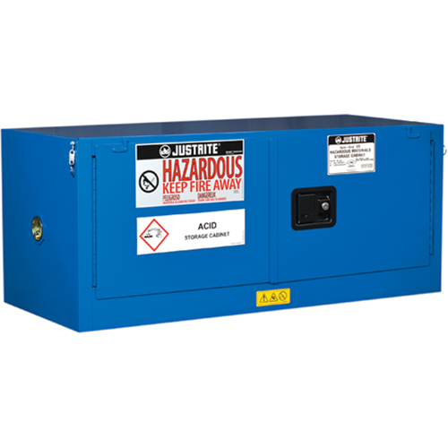 Armoires empil&eacute;es doubl&eacute;es pour rangement de mati&egrave;res dangereuses Chem-Cor, 12 gal., 43" x 18" x 18" M & M Nord Ouest Inc