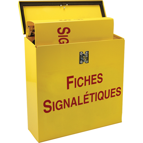 Safety Documents Job-Site Box, French, Binders Included M & M Nord Ouest Inc