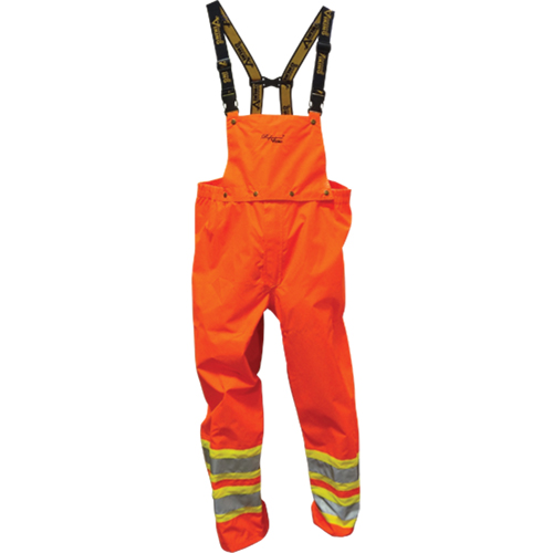 V&ecirc;tement de pluie de s&eacute;curit&eacute;, T-Grand, Polyester/PVC, Orange M & M Nord Ouest Inc
