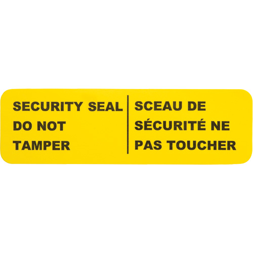 Scell&eacute;s de s&eacute;curit&eacute;, 2-1/2" M & M Nord Ouest Inc