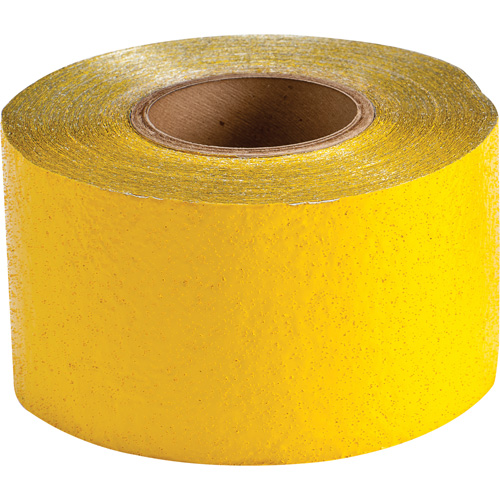 Temporary Pavement Marking Tape, 4" x 150', Retro Reflective, Yellow M & M Nord Ouest Inc