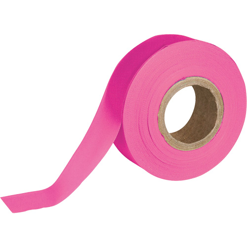 Ruban pour signalisation, 1,188" la x 150' lo, Rose fluorescent M & M Nord Ouest Inc