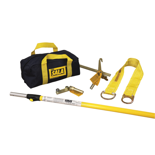 DBI-SALA&reg; First-Man-Up Remote Anchoring System, 16' L, Web Lifeline M & M Nord Ouest Inc