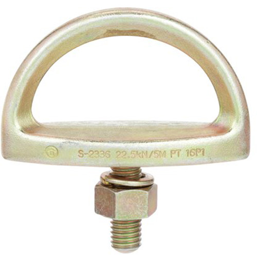 Raccord d'ancrage, Anneau en D, Usage Permanent M & M Nord Ouest Inc