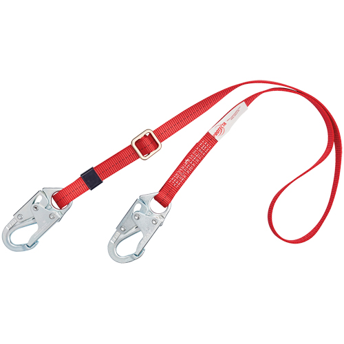 Longe de positionnement ajustable PRO, 1 branches, 6', Classe CSA B, Polyester M & M Nord Ouest Inc