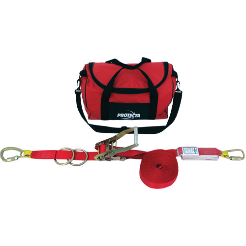 Syst&egrave;me de cordage de s&eacute;curit&eacute; horizontal PRO-Line M & M Nord Ouest Inc