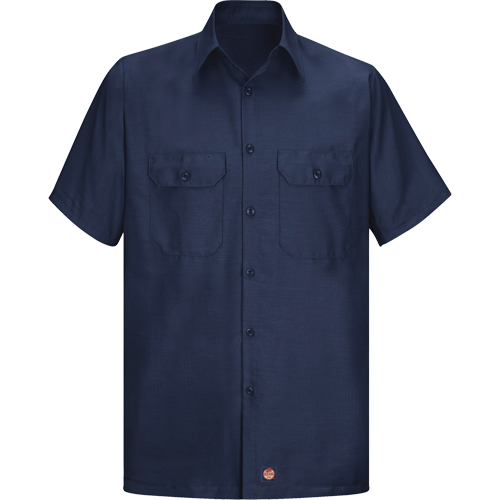 Chemises pour hommes antid&eacute;chirure de couleur solide, Hommes, Grand, Bleu marine M & M Nord Ouest Inc